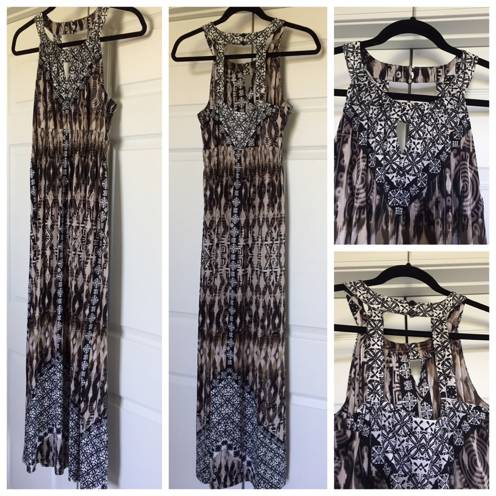 In Bloom by Janquil Maxi Dress Size L
